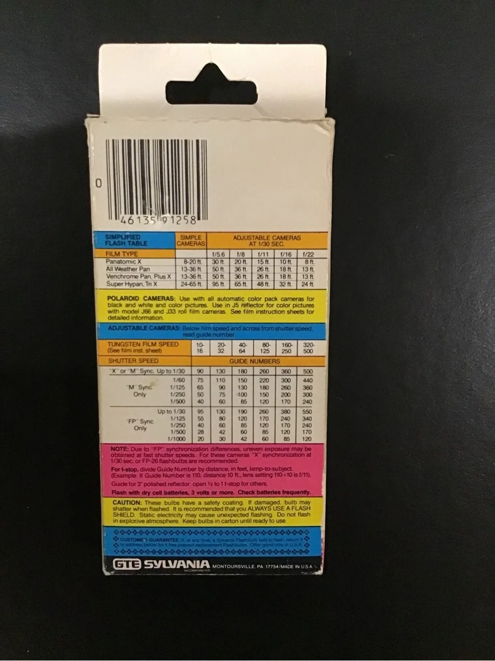Sylvania Blue Dot Flashbulbs M3 - Clear (12 Pack) Vintage